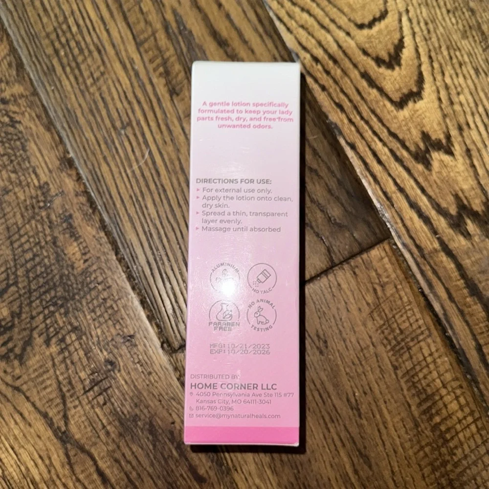 NWT Natural Heals Lady Part Deodorant Lotion Size 4 oz(120 ml)